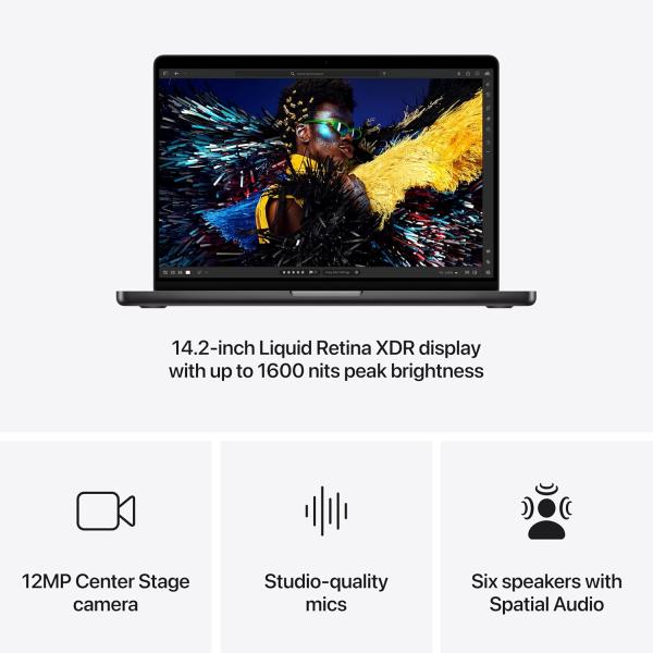 Apple MacBook Pro MX2H3 | M4 Pro 12-Core – 24GB – 512GB SSD – 14″